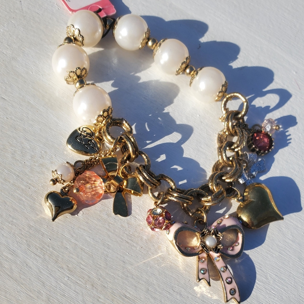 Betsey Johnson Bow Bracelet